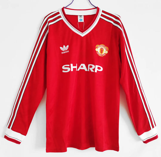 Manchester United 1983 Jersey-Long Sleeve