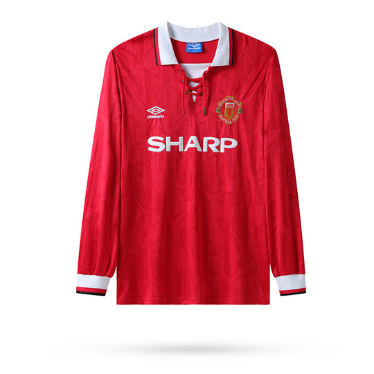 MANCHESTER UNITED 92/94 Home Jersey - Long Sleeve