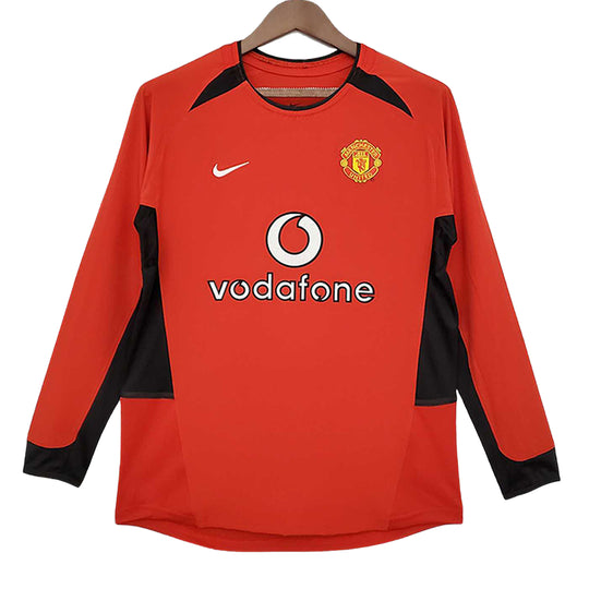 MANCHESTER UNITED 03/04 Home Jersey-Long Sleeve
