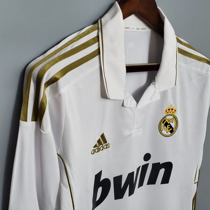 Real Madrid 11/12 home Jersey-Long Sleeve