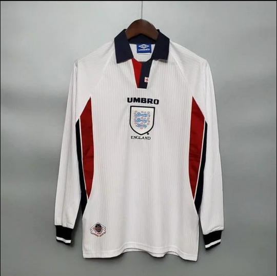 England 1998  Home  Jersey - Long Sleeve