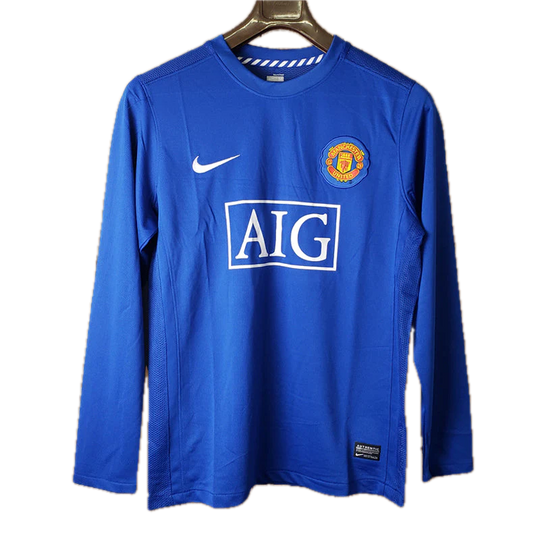 MANCHESTER UNITED 08/09 Home Jersey-Long Sleeve