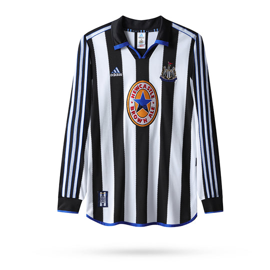Newcastle United 99/00 Home Jersey - Long Sleeves