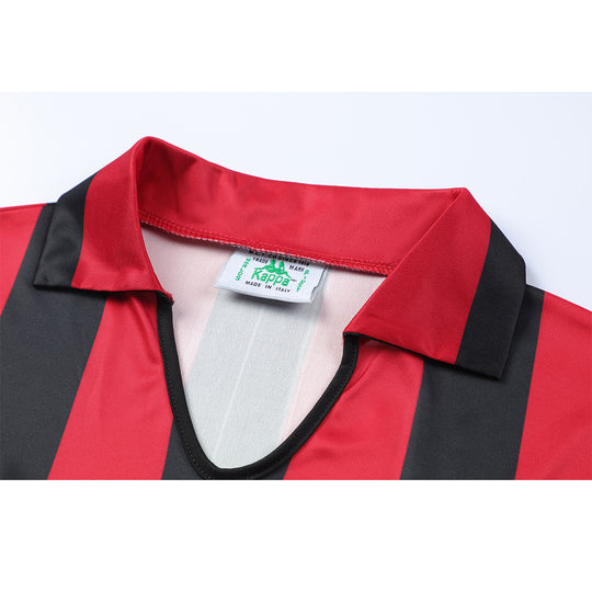 AC Milan Home 1989-1990 Long-Sleeve Jersey