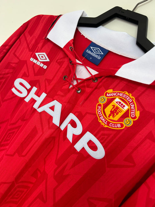 Manchester United Home Jersey 1992/94 long sleeve