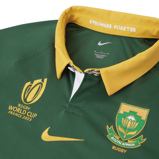 Springboks Rugby World Cup 2023 Replica Home Jersey by Nike