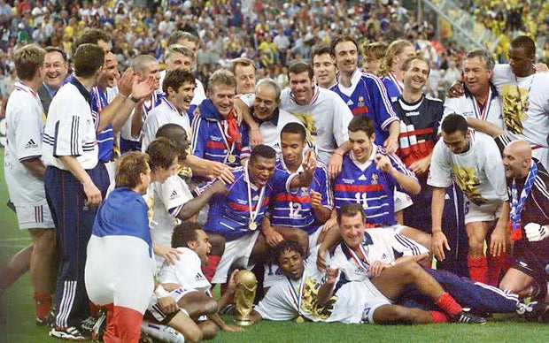 France Jersey Home Soccer Jersey 1998